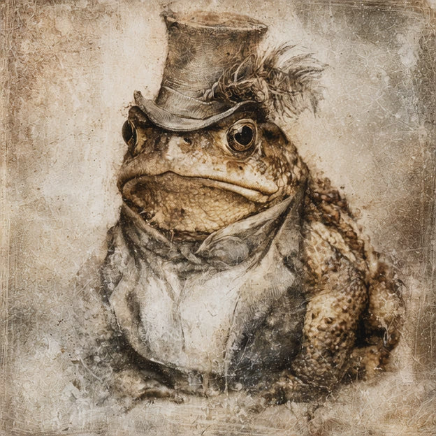 Toad-ally Dapper Canvas Bag